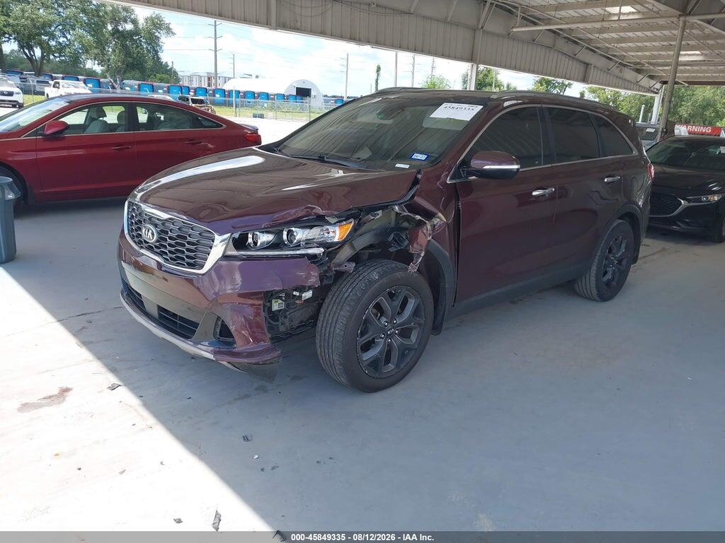 5XYPH4A50KG605707 2019 KIA SORENTO photo no. 2