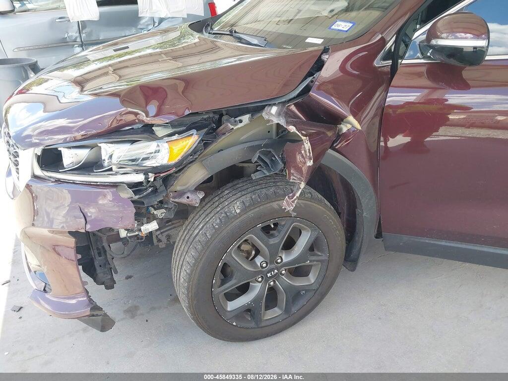 5XYPH4A50KG605707 2019 KIA SORENTO photo no. 6