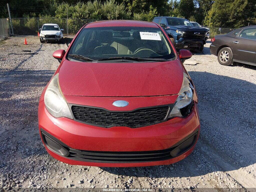 KNADM4A34E6349816 2014 KIA RIO photo no. 12