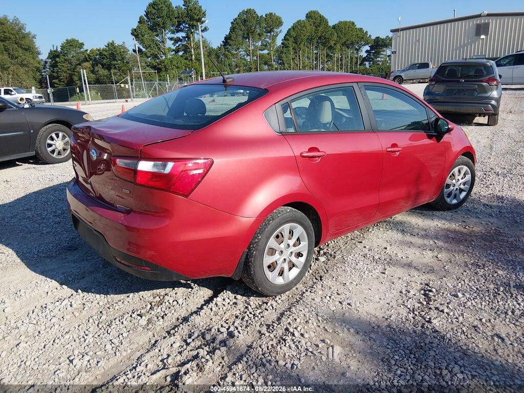 KNADM4A34E6349816 2014 KIA RIO photo no. 4