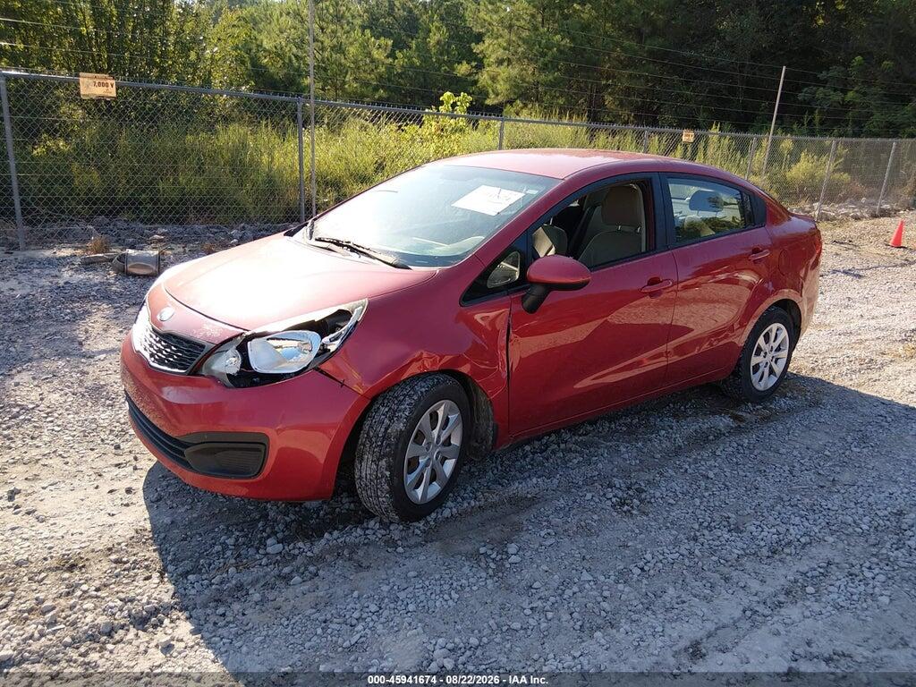 KNADM4A34E6349816 2014 KIA RIO photo no. 6