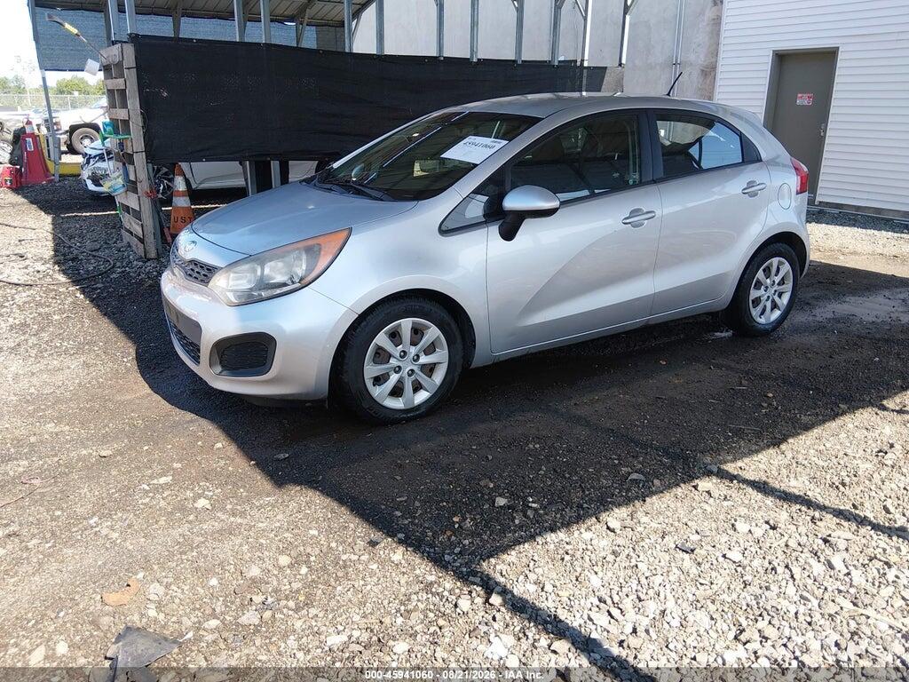 KNADM5A39E6327719 2014 KIA RIO photo no. 2