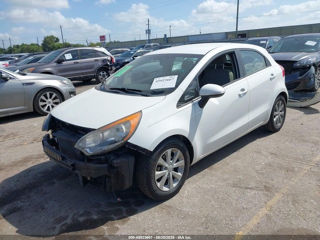 KNADN5A36E6391245 2014 KIA RIO photo no. 2
