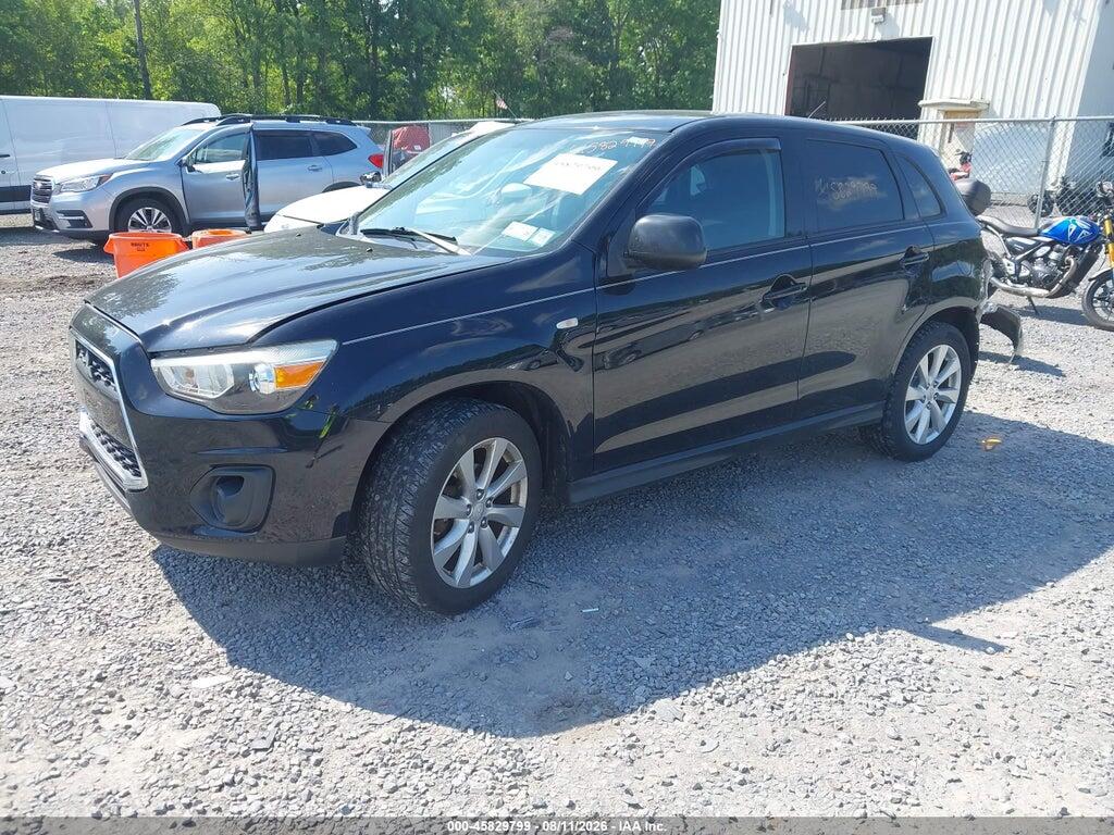 4A4AR3AU2DE014321 2013 MITSUBISHI OUTLANDER SPORT photo no. 2