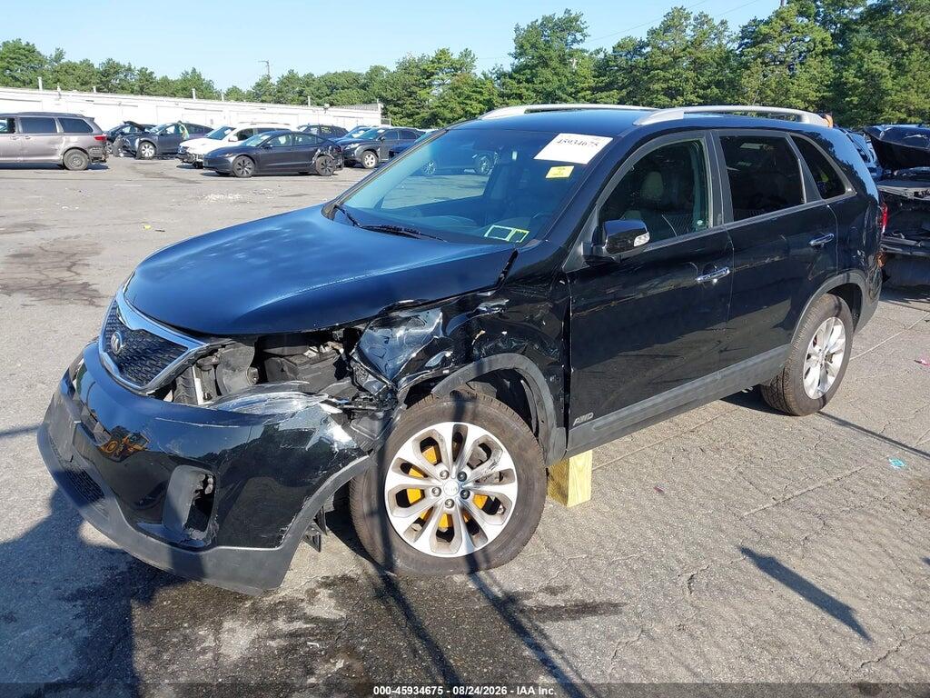 5XYKUDA75EG544186 2014 KIA SORENTO photo no. 2