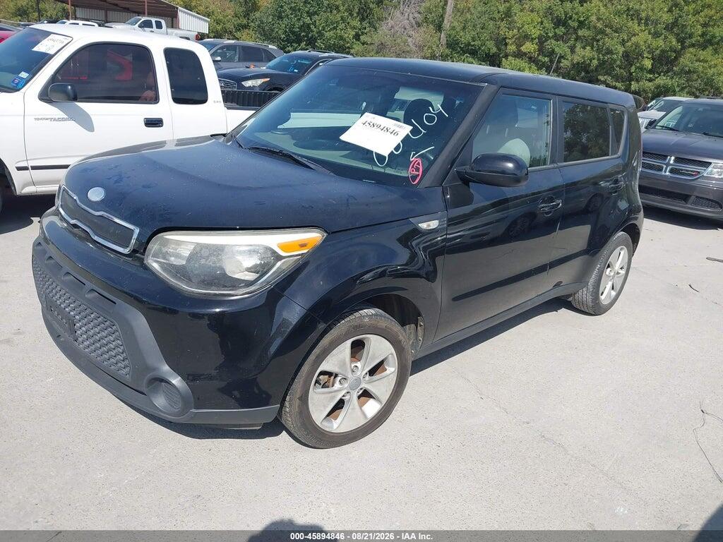 KNDJN2A29E7002104 2014 KIA SOUL photo no. 2