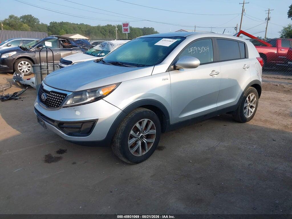 KNDPBCAC2E7603856 2014 KIA SPORTAGE photo no. 2