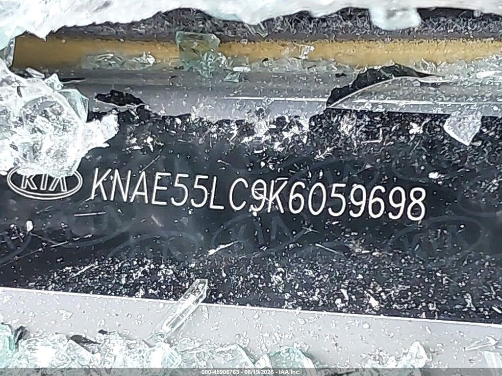 KNAE55LC9K6059698 2019 KIA STINGER photo no. 9
