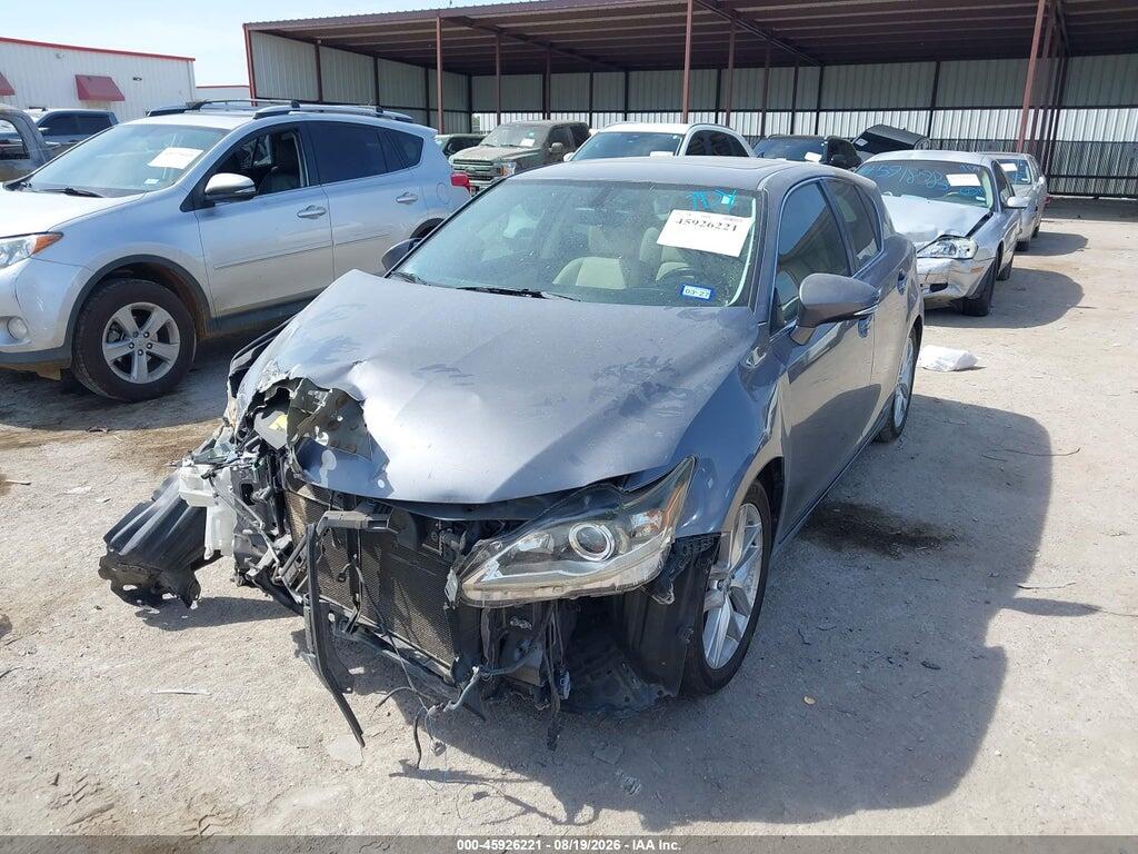 JTHKD5BH4E2180364 2014 LEXUS CT 200H photo no. 2
