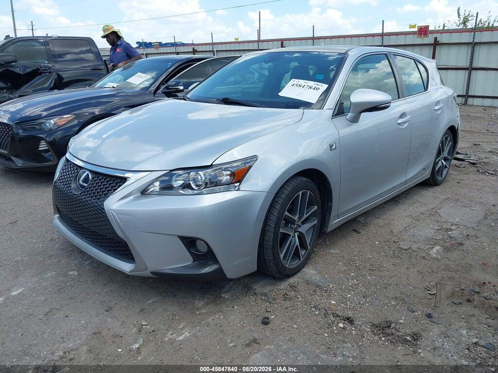 JTHKD5BH5E2197271 2014 LEXUS CT 200H photo no. 2