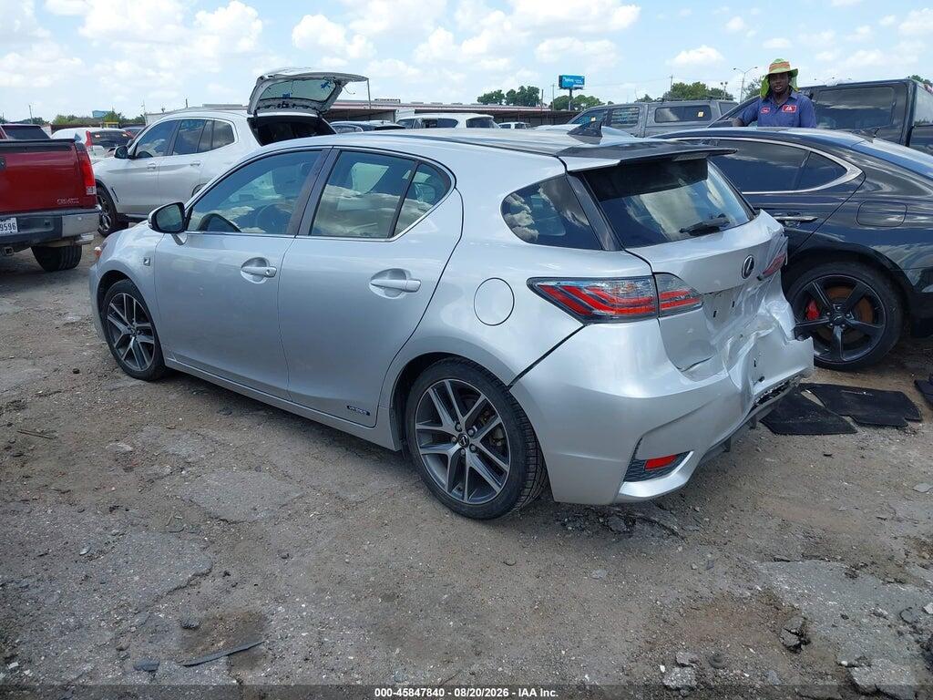 JTHKD5BH5E2197271 2014 LEXUS CT 200H photo no. 3