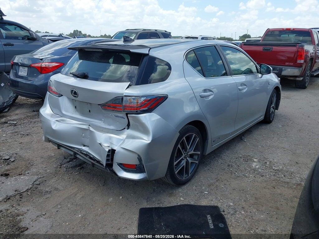 JTHKD5BH5E2197271 2014 LEXUS CT 200H photo no. 4