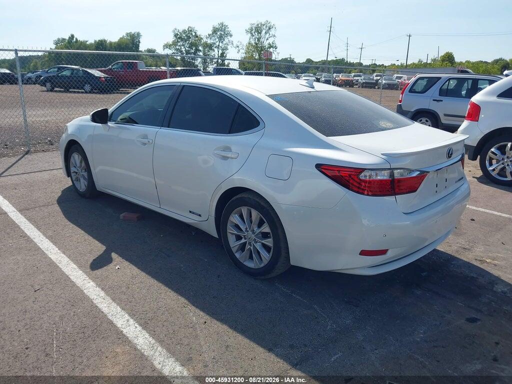 JTHBW1GG8E2040207 2014 LEXUS ES 300H photo no. 3