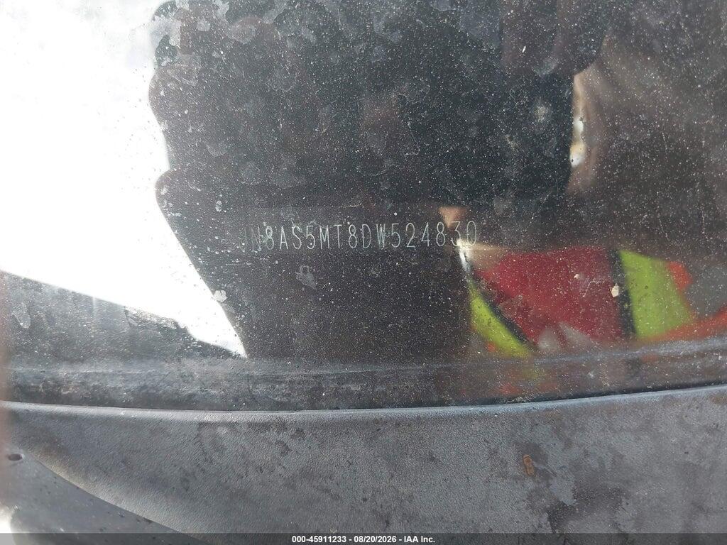 JN8AS5MT8DW524830 2013 NISSAN ROGUE photo no. 9