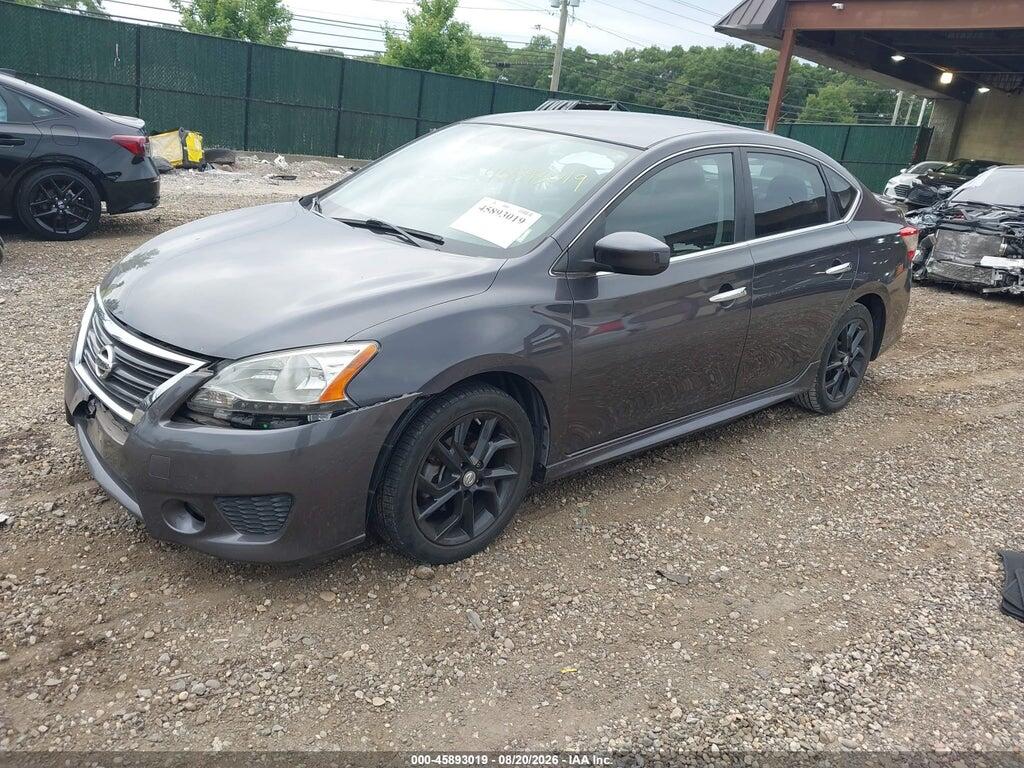 3N1AB7AP2DL745069 2013 NISSAN SENTRA photo no. 2