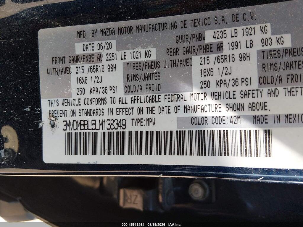 3MVDMBBL5LM138349 2020 MAZDA CX-30 photo no. 9