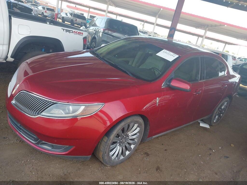 1LNHL9DK4EG605367 2014 LINCOLN MKS photo no. 2