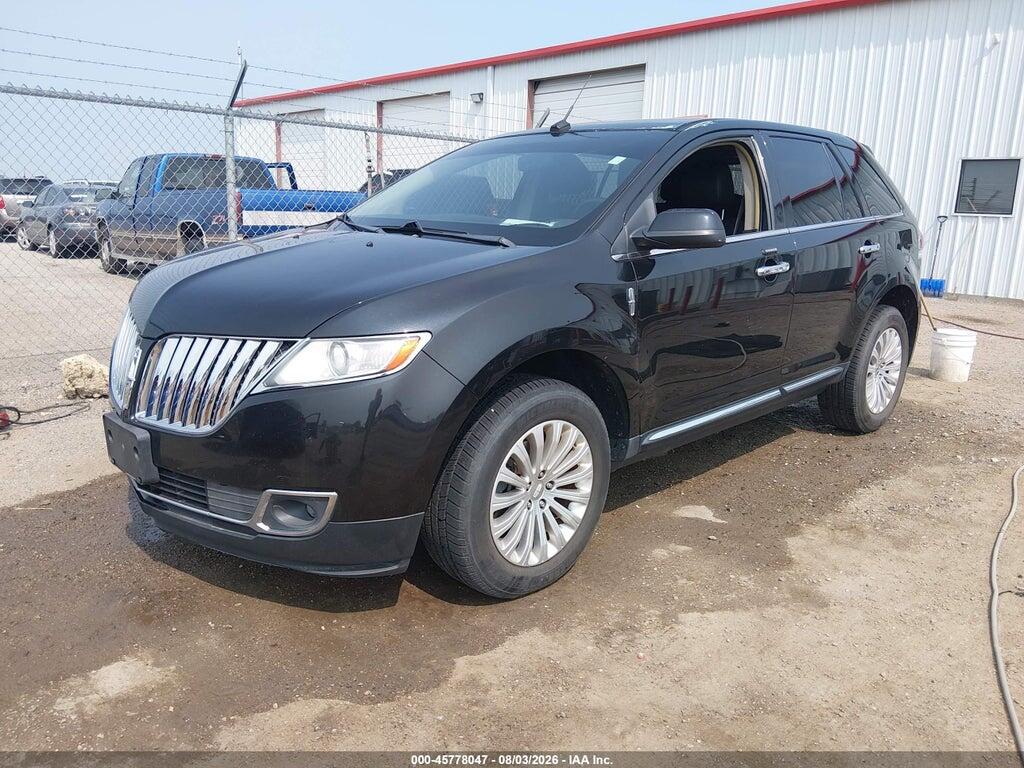 2LMDJ8JK3EBL14454 2014 LINCOLN MKX photo no. 2