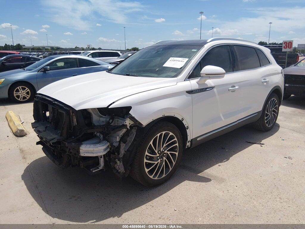 2LMPJ6L93KBL47526 2019 LINCOLN NAUTILUS photo no. 2