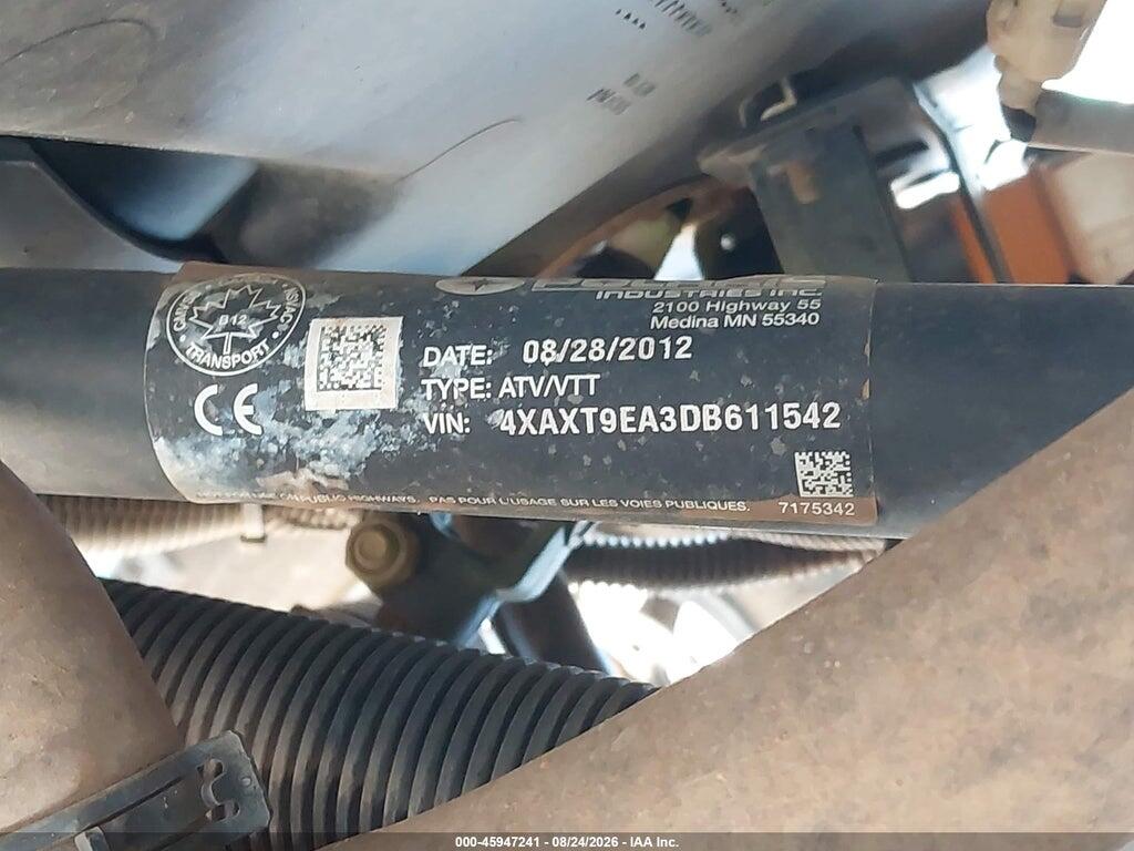 4XAXT9EA3DB611542 2013 POLARIS RZR photo no. 10