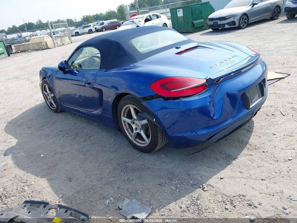 WP0CA2A86DS112080 2013 PORSCHE BOXSTER photo no. 3