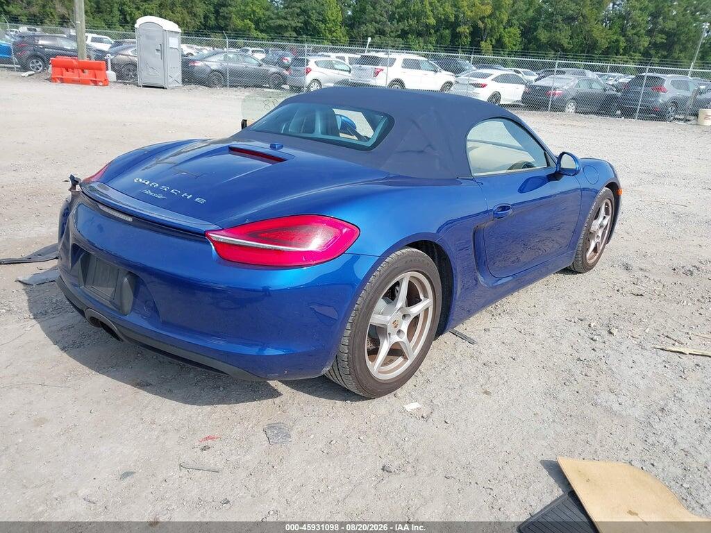 WP0CA2A86DS112080 2013 PORSCHE BOXSTER photo no. 4