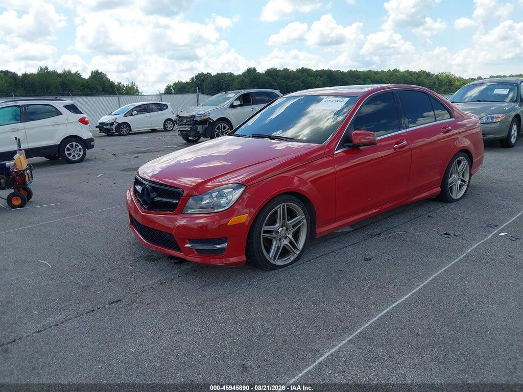 WDDGF4HB4EG239159 2014 MERCEDES-BENZ C 250 photo no. 2