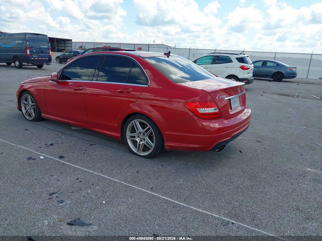 WDDGF4HB4EG239159 2014 MERCEDES-BENZ C 250 photo no. 3
