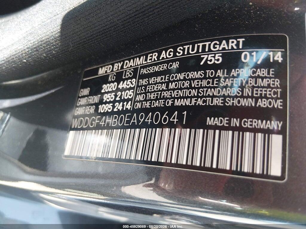 WDDGF4HB0EA940641 2014 MERCEDES-BENZ C 250 photo no. 9