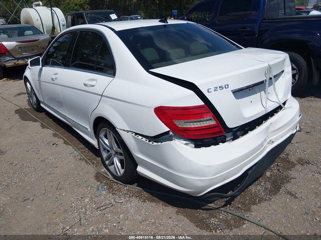 WDDGF4HB2ER312954 2014 MERCEDES-BENZ C 250 photo no. 3
