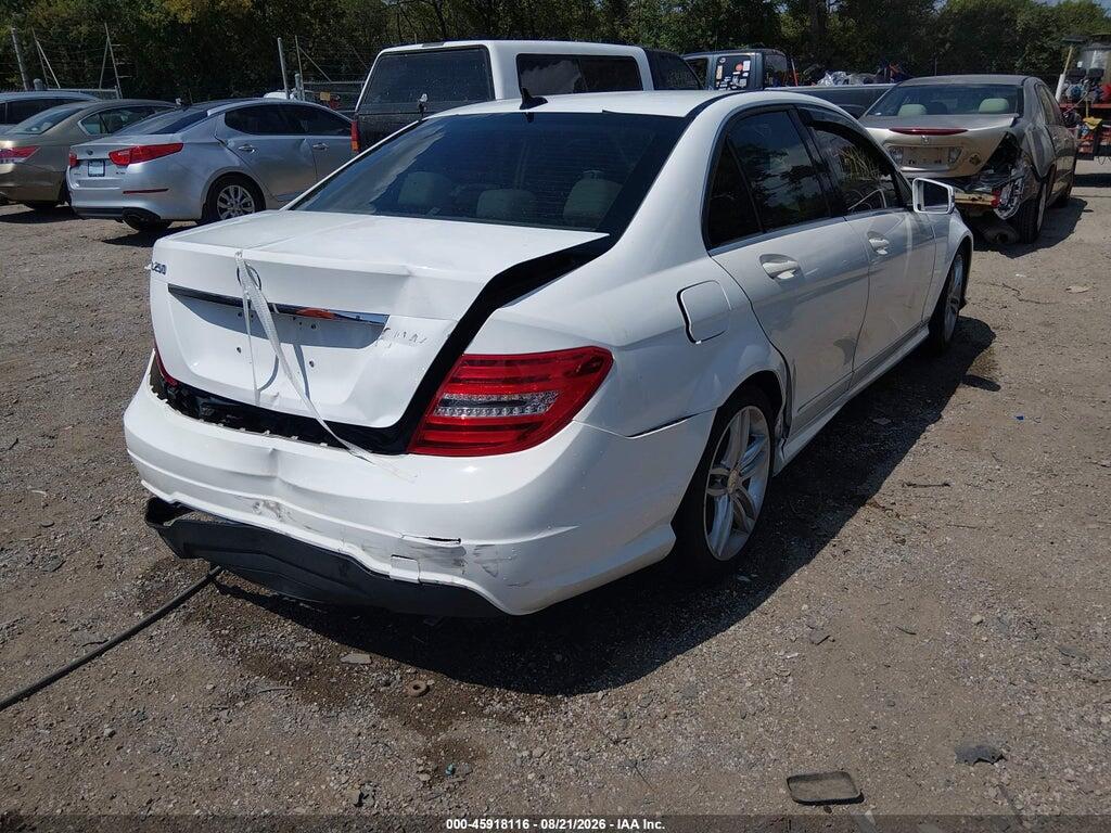 WDDGF4HB2ER312954 2014 MERCEDES-BENZ C 250 photo no. 4