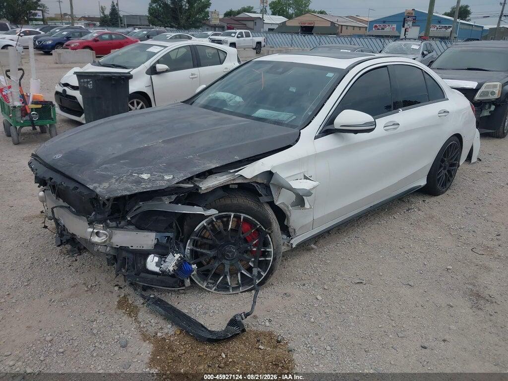 55SWF8HB7LU331076 2020 MERCEDES-BENZ AMG C 63 photo no. 2