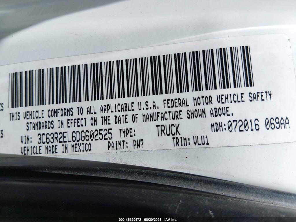 3C63R2EL6DG602525 2013 RAM 3500 photo no. 8