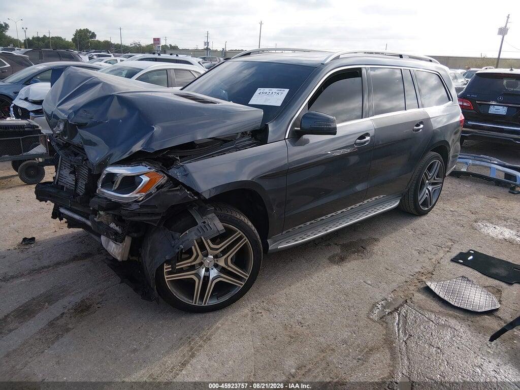4JGDF2EE3EA347576 2014 MERCEDES-BENZ GL 350 BLUETEC photo no. 2