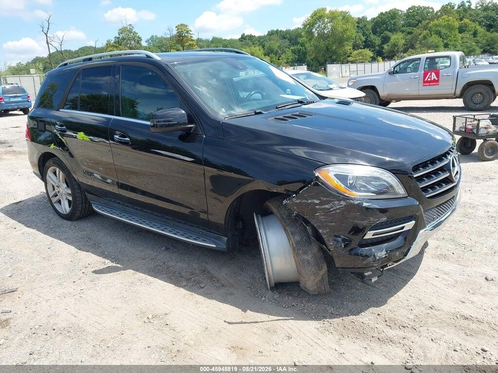 4JGDA5HB9EA273565 2014 MERCEDES-BENZ ML 350 photo no. 1
