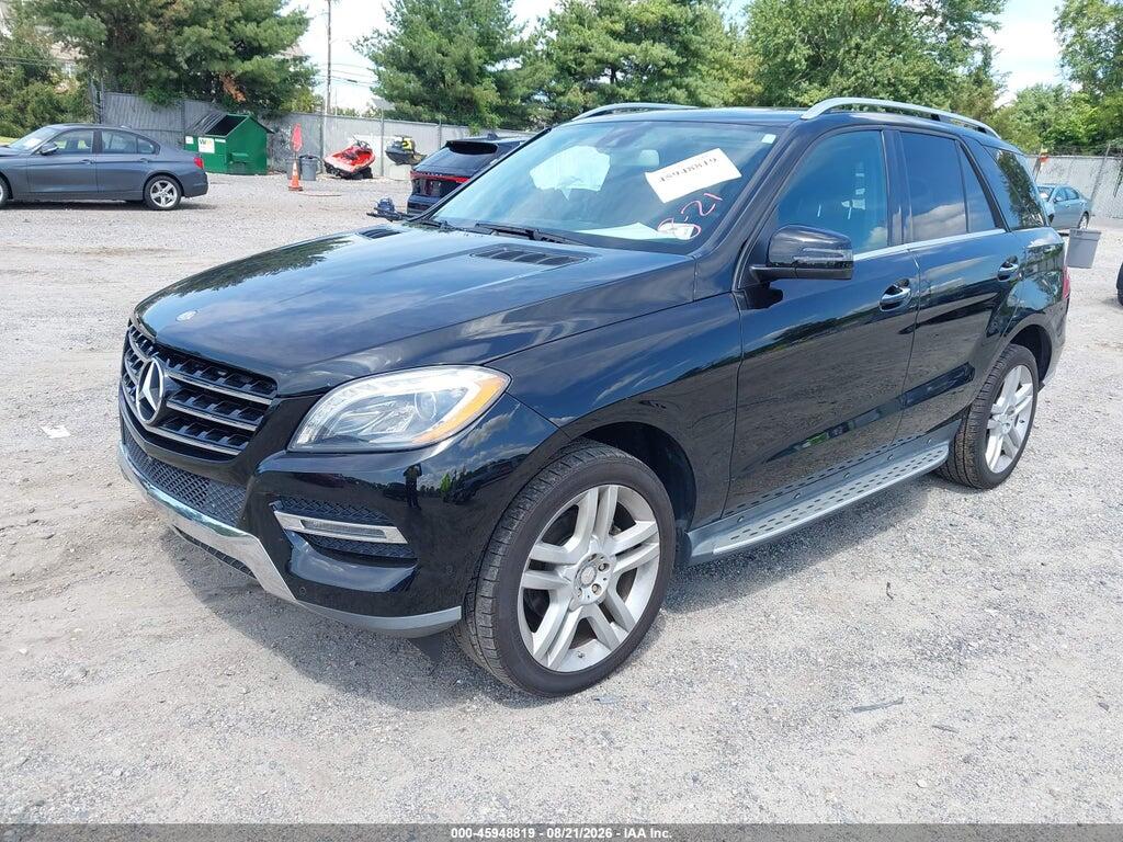 4JGDA5HB9EA273565 2014 MERCEDES-BENZ ML 350 photo no. 2
