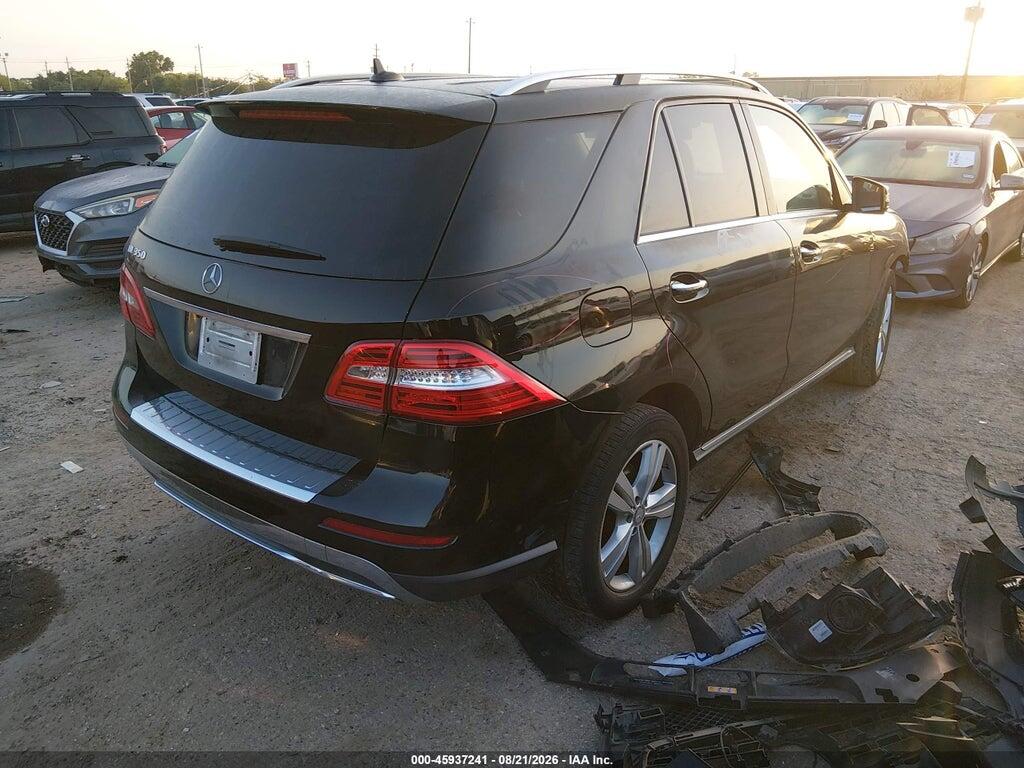4JGDA5JBXEA358960 2014 MERCEDES-BENZ ML 350 photo no. 4