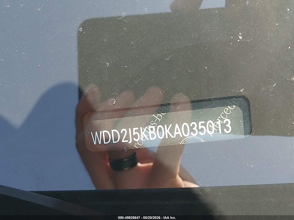 WDD2J5KB0KA035013 2019 MERCEDES-BENZ CLS 450 photo no. 9