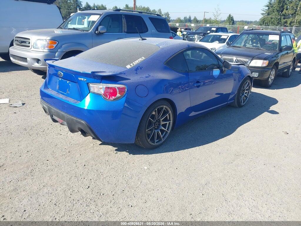 JF1ZCAC16D1606921 2013 SUBARU BRZ photo no. 4