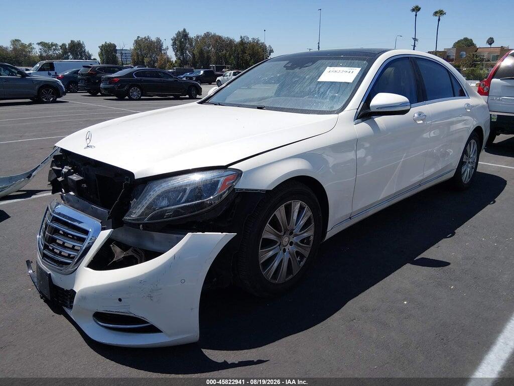 WDDUG8CB5EA012404 2014 MERCEDES-BENZ S 550 photo no. 2