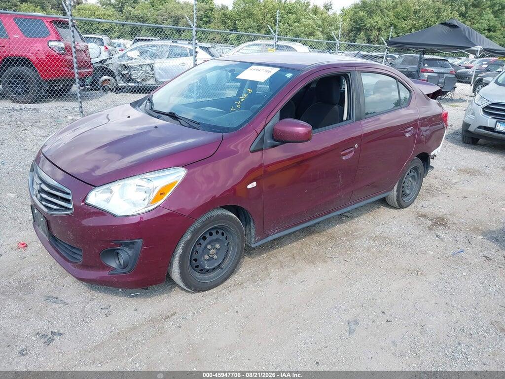 ML32F3FJ8KHF08218 2019 MITSUBISHI MIRAGE G4 photo no. 2