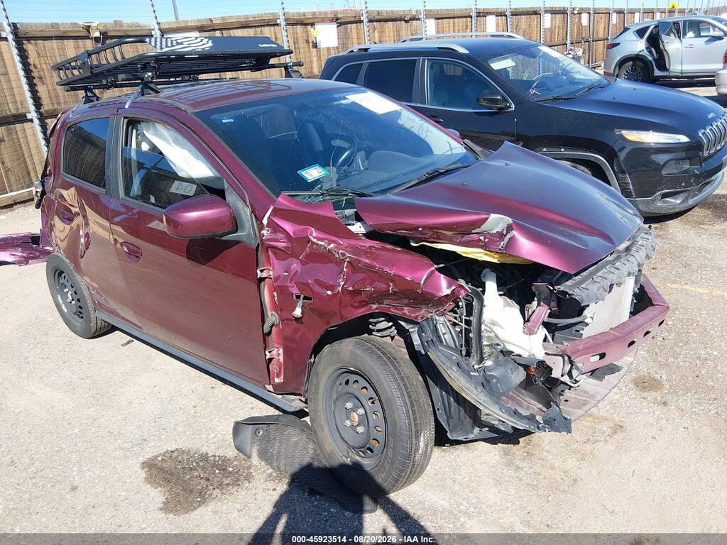 2019 MITSUBISHI MIRAGE ML32A3HJ7KH014537