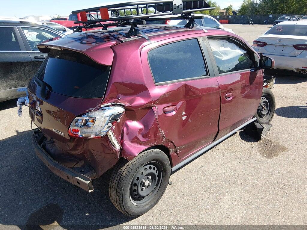 ML32A3HJ7KH014537 2019 MITSUBISHI MIRAGE photo no. 4