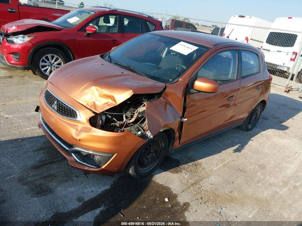 ML32A3HJXKH006030 2019 MITSUBISHI MIRAGE photo no. 2