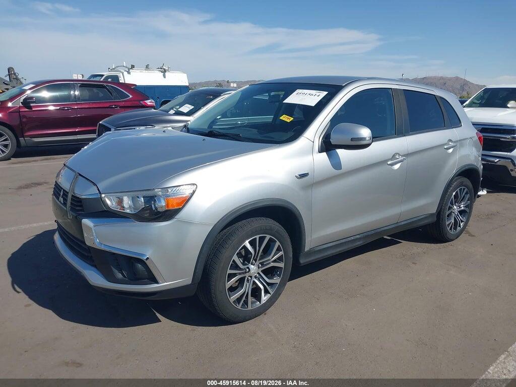 JA4AP3AU3KU017593 2019 MITSUBISHI OUTLANDER SPORT photo no. 2