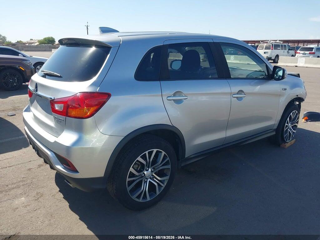 JA4AP3AU3KU017593 2019 MITSUBISHI OUTLANDER SPORT photo no. 4