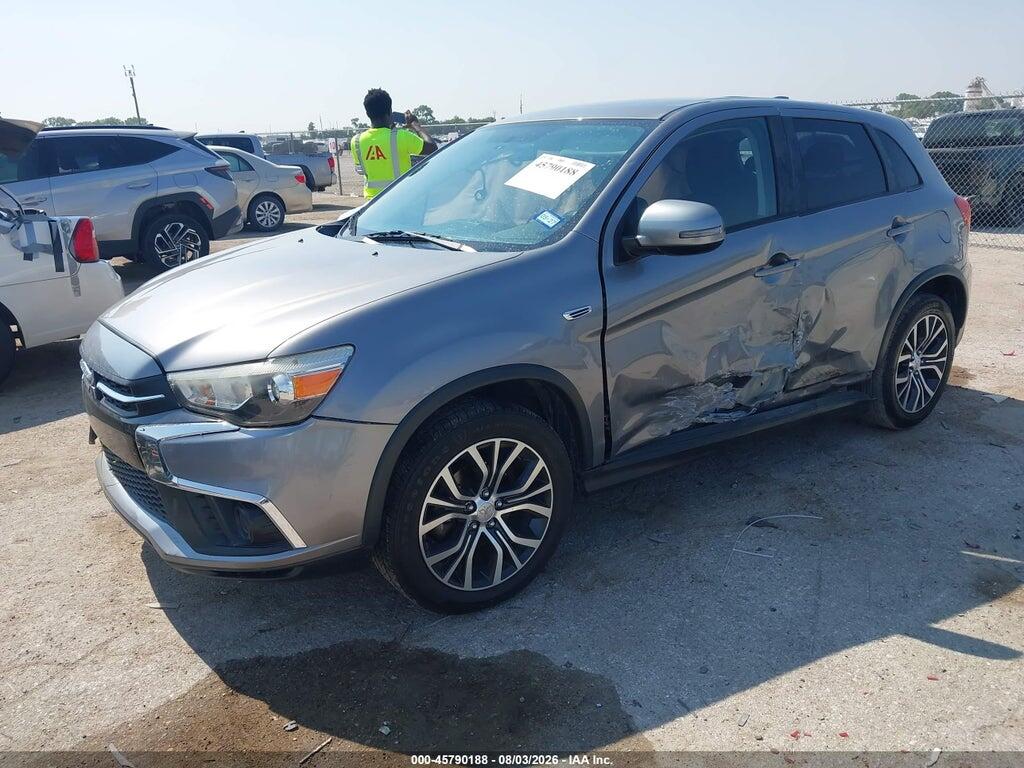 JA4AP3AU3KU007548 2019 MITSUBISHI OUTLANDER SPORT photo no. 2