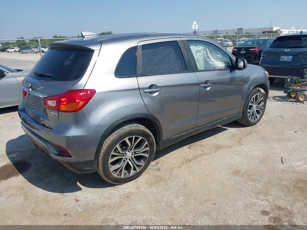 JA4AP3AU3KU007548 2019 MITSUBISHI OUTLANDER SPORT photo no. 4