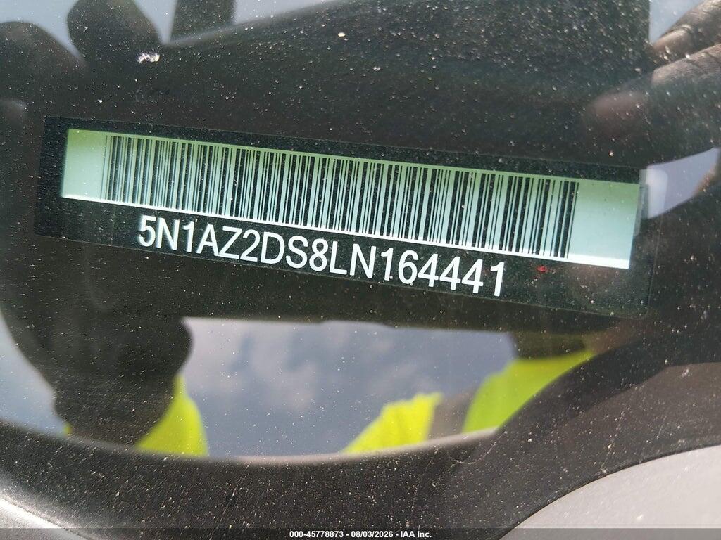 5N1AZ2DS8LN164441 2020 NISSAN MURANO photo no. 9