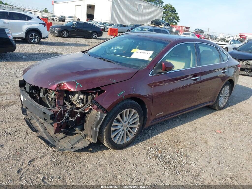 4T1BD1EB7DU009639 2013 TOYOTA AVALON HYBRID photo no. 2